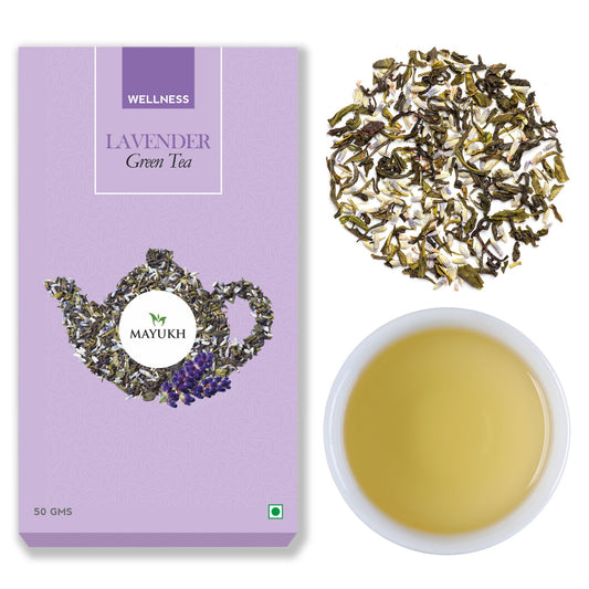 Mayukh Tea - Lavender Green Tea - 50gm