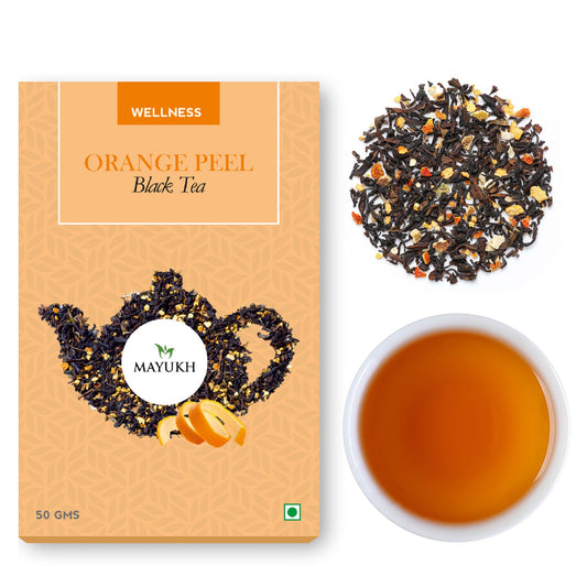 Mayukh Tea - Orange Peel Black Tea - 50gm