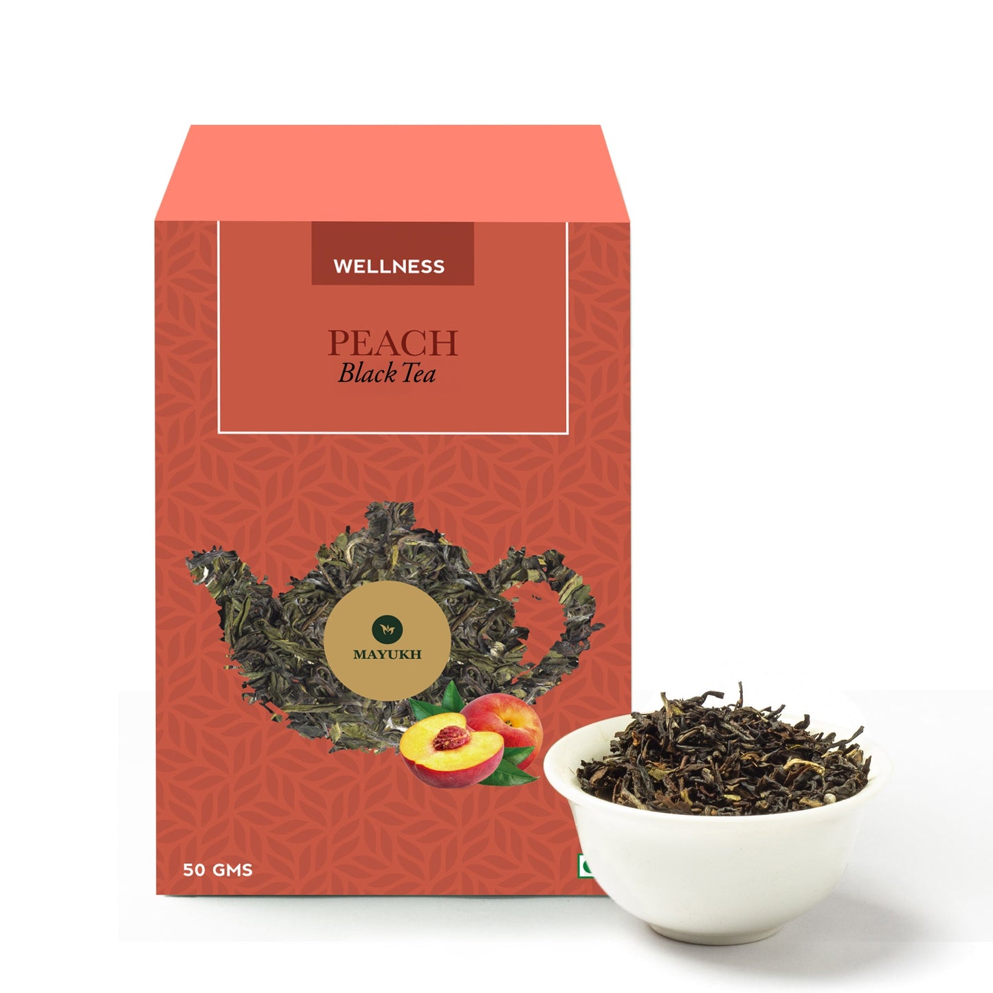 Mayukh Tea - Peach Black Tea - 50gm