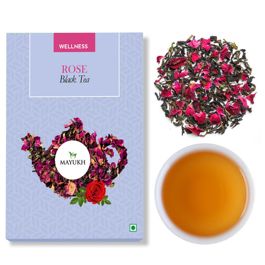 Mayukh Tea - Rose Black Tea - 50gm