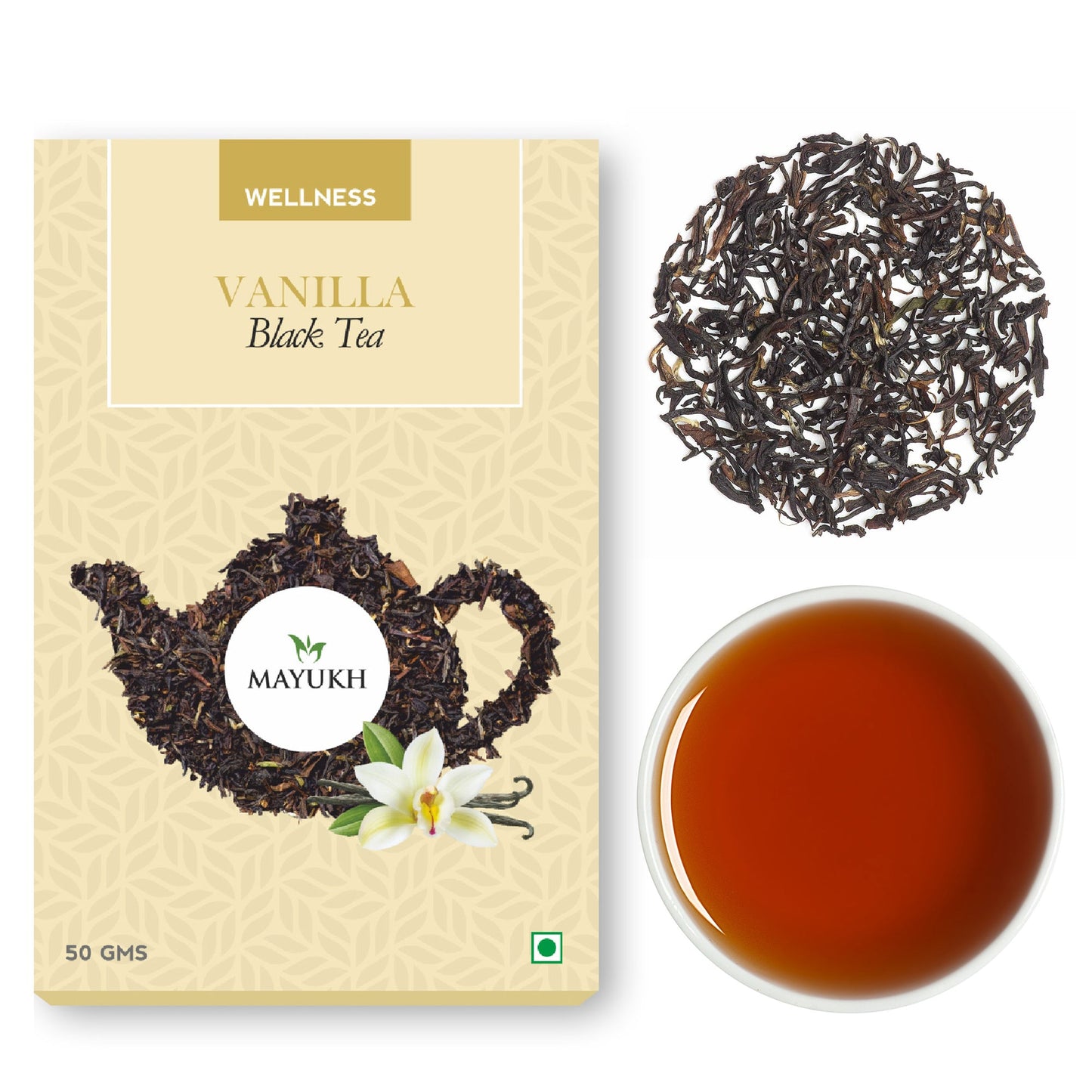 Mayukh Tea - Vanilla Black Tea - 50gm